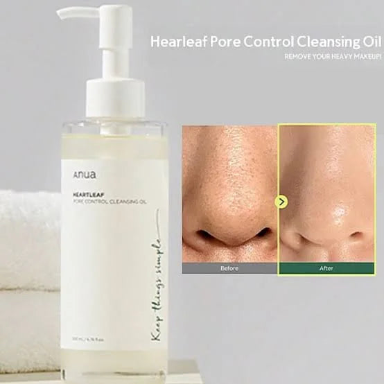 ANUA HEARTLEAF PORE CONTROL CLEANSING OIL 200ML KOREA