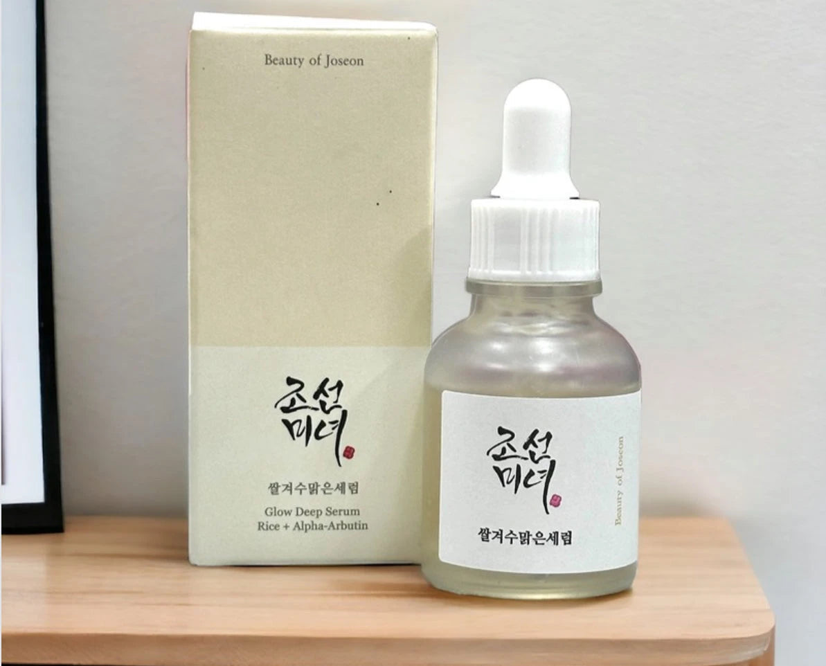 BEAUTY OF JOSEON GLOW DEEP SERUM : RICE +ALPHA-ARBUTIN 30ML KOREA