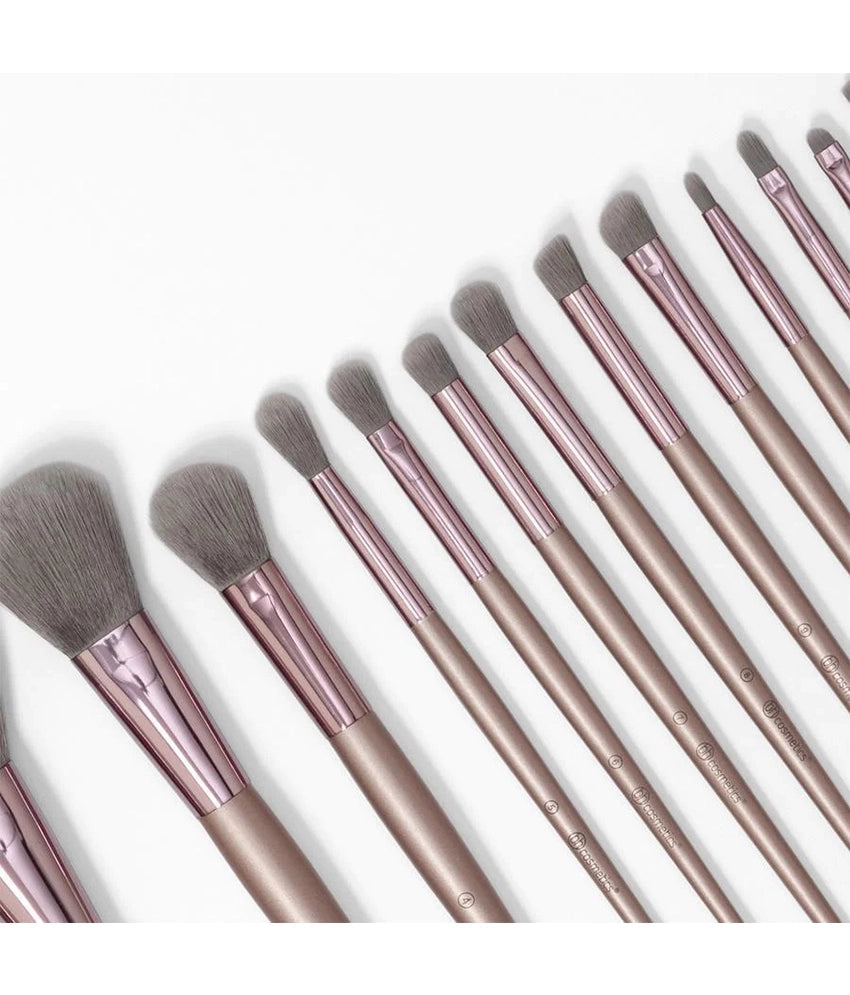 BH COSMETICS LAVISH ELEGANCE 15 PIECE BRUSH SET