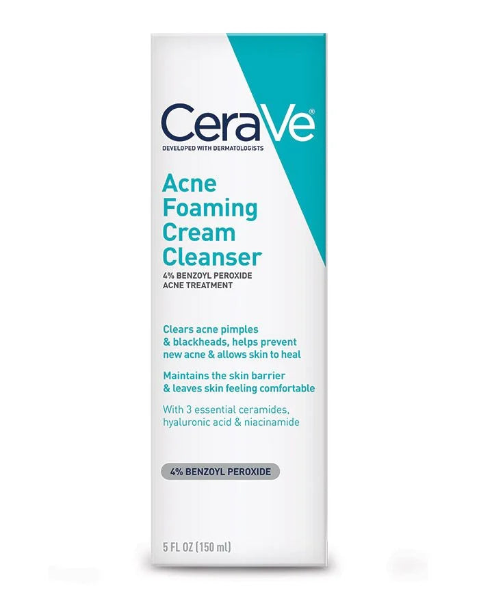 CERAVE ACNE FOAMING CREAM CLEANSER (150ML)