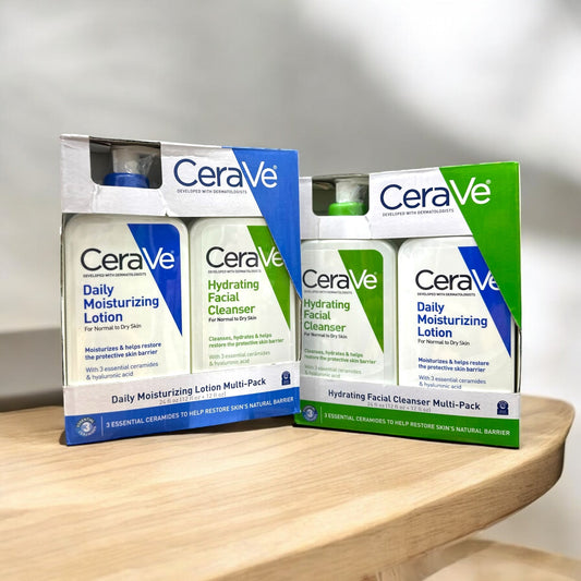 CERAVE DAILY MOISTURIZING LOTION & HYDRATING CLEANSER MULTI PACK 236ML