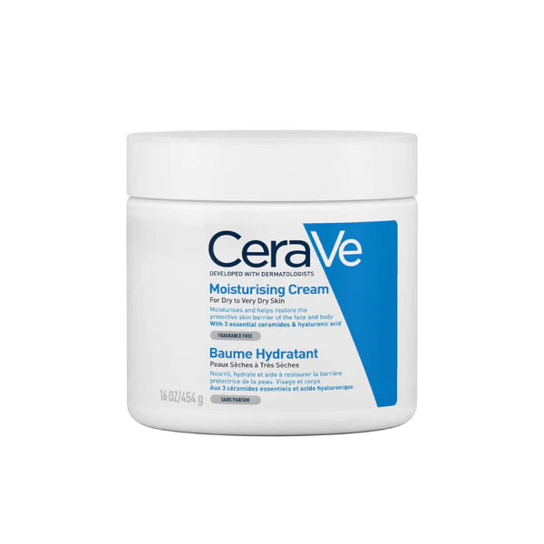 CERAVE MOISTURIZING CREAM FOR DRY TO VERY DRY SKIN 454GM