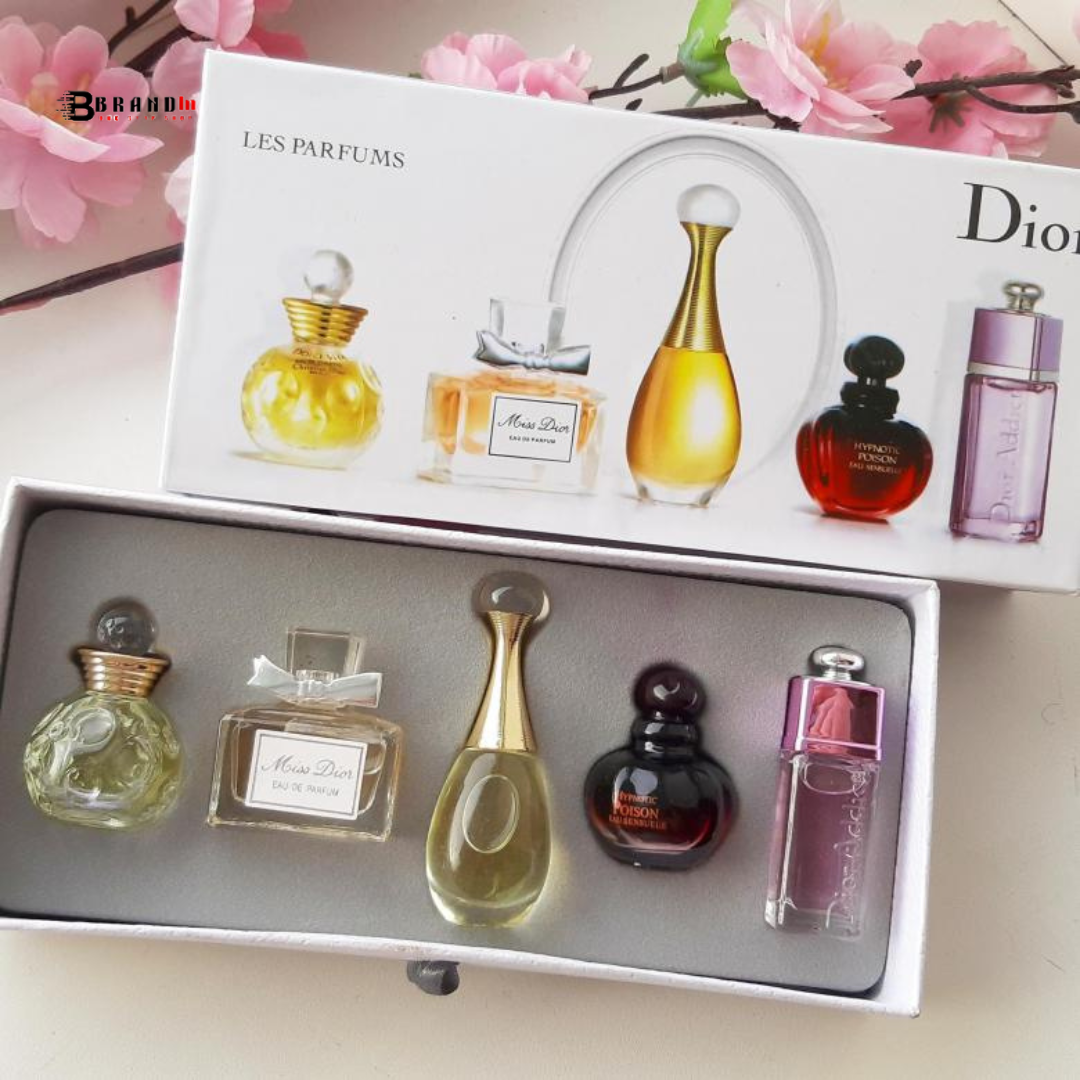 DIOR GIFT SET OF PERFUME MINI FRAGRANCES