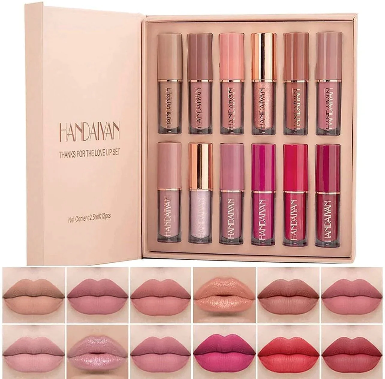 MOCALLURE THE LOVE LIP SET LIP GLOSSES