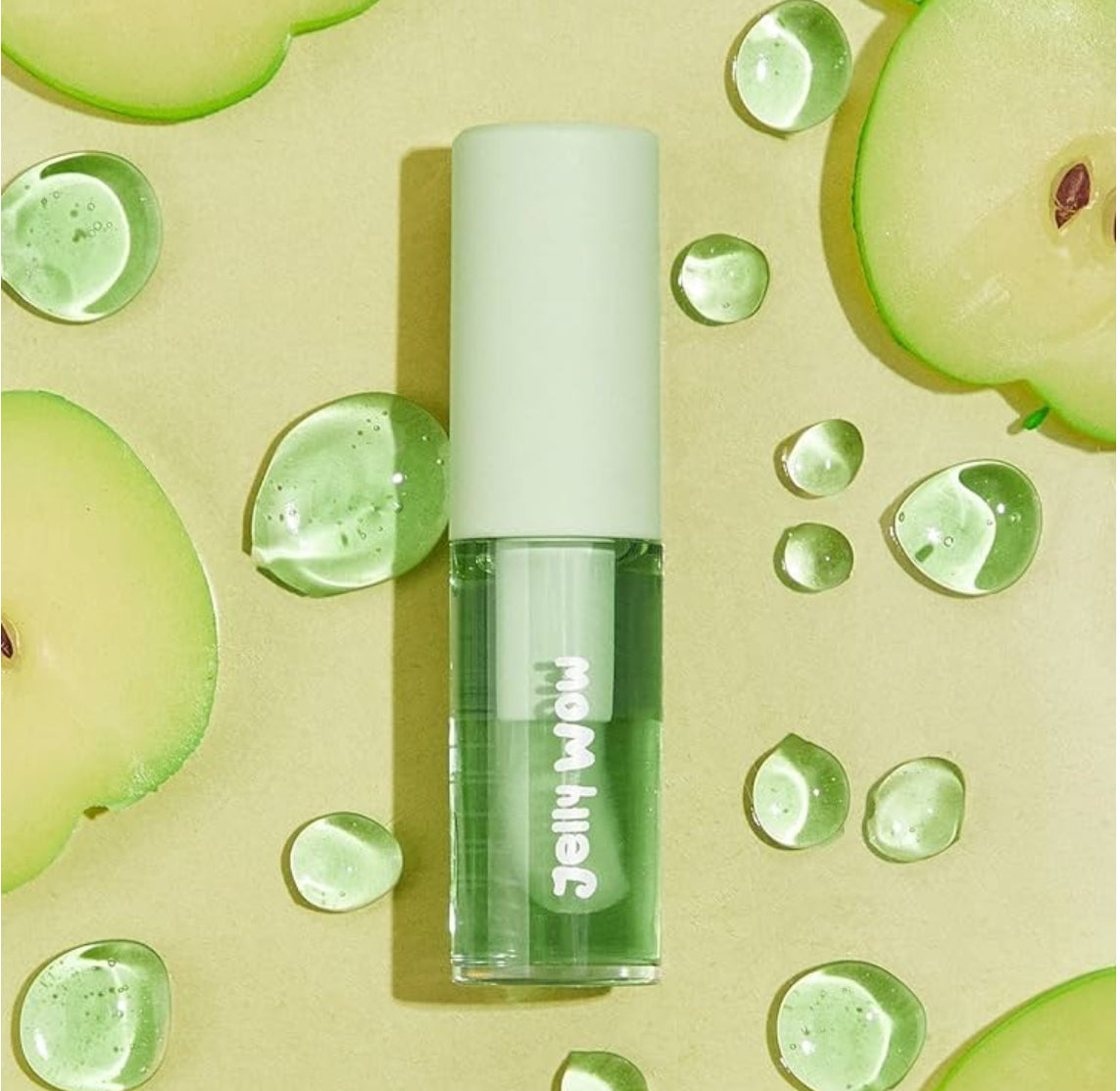 SHEGLAM JELLY WOW HYDRATING LIP OIL-MALI-GREEN APPLE ENVY