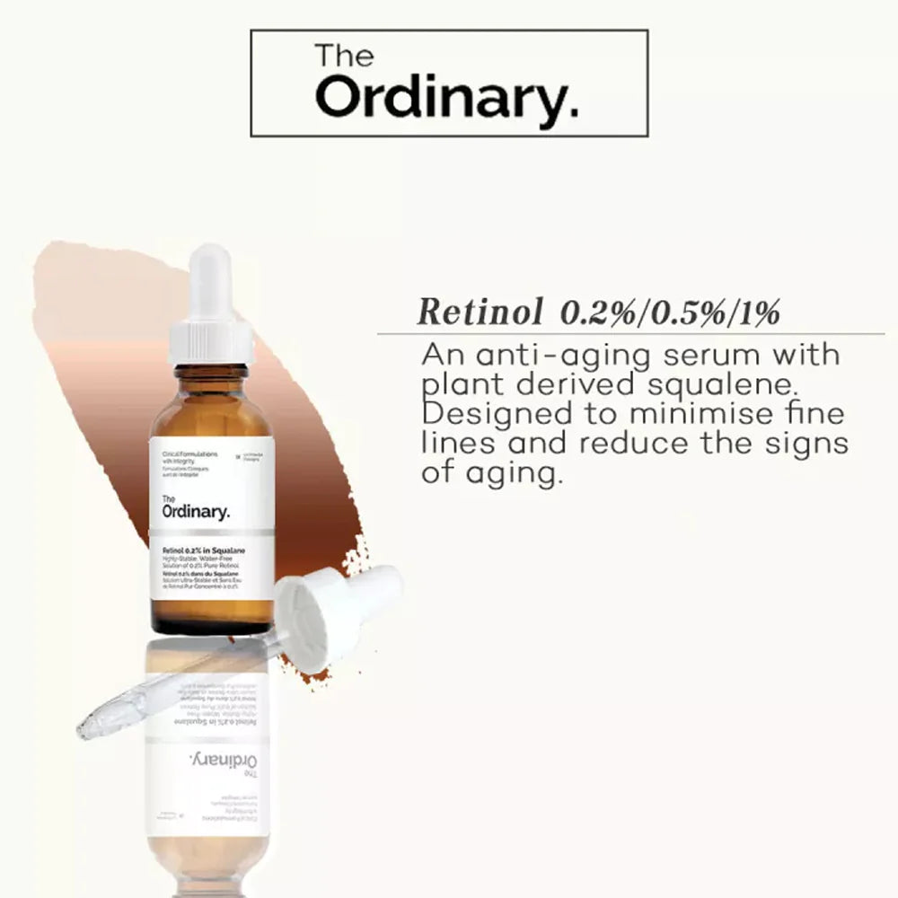 THE ORDINARY- RETINOL 0.2%IN SQUALANE 30ML