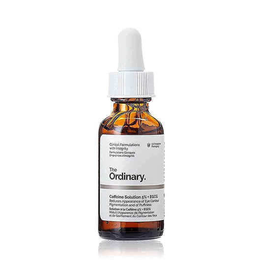 THE ORDINARY CAFFEINE SOLUTION 5% + EGCG (30ML): REDUCES APPEARANCE OF EYE CONTOUR PIGMENTATION AND PUFFINESS